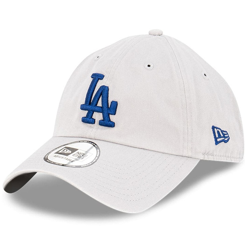 Los Angeles Dodgers New Era MLB Casual Classic Strapback Hat – Washed Grey