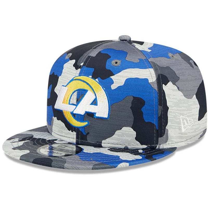 Los Angeles Rams New Era NFL 22 Training Camp 9FIFTY Snapback Hat – Camo