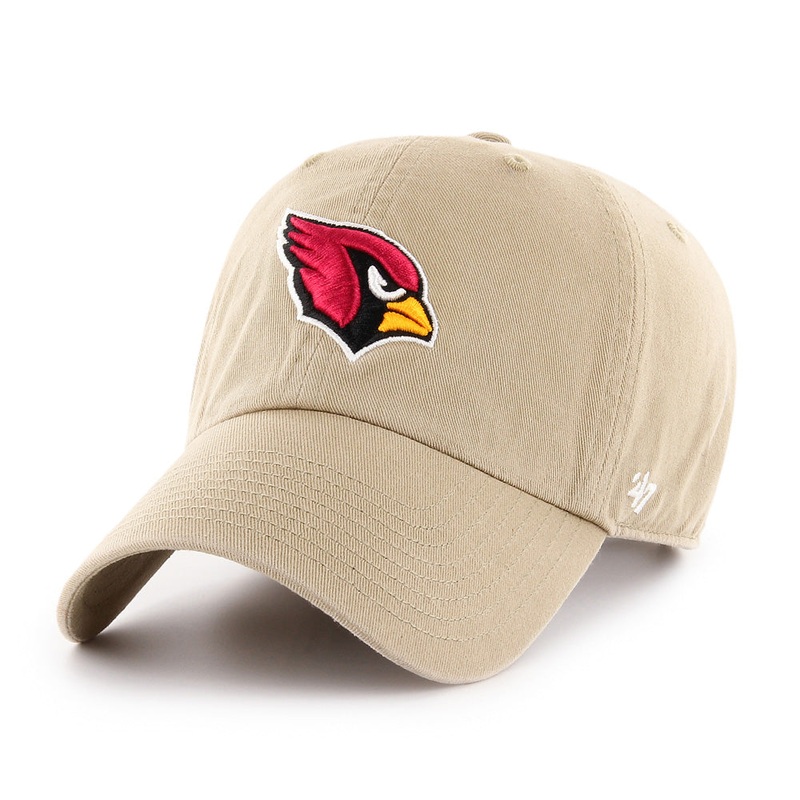NFL Arizona Cardinals ’47 Clean Up Adjustable Hat – Khaki