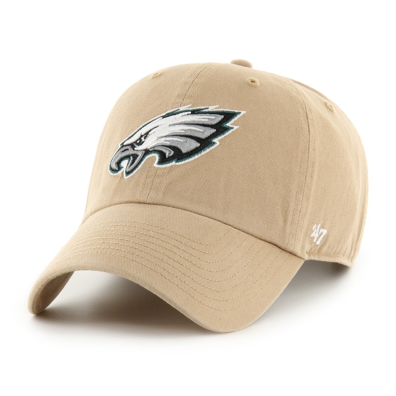 NFL Philadelphia Eagles ’47 Clean Up Adjustable Hat – Khaki