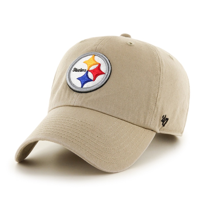 NFL Pittsburgh Steelers ’47 Clean Up Adjustable Hat – Khaki