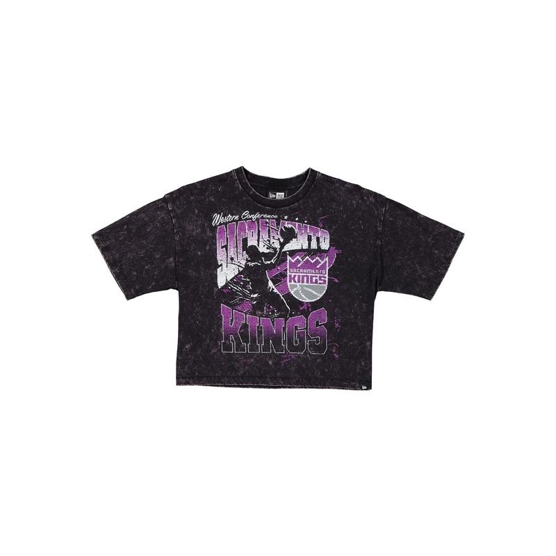 Sacramento Kings Sport Classics Women’s Cropped T-Shirt