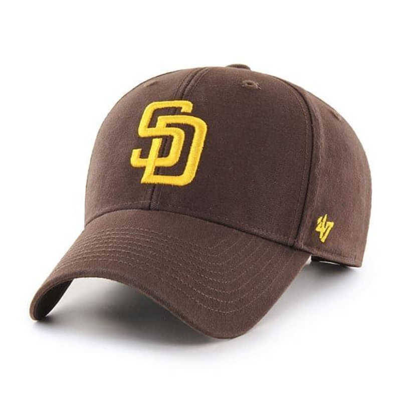 San Diego Padres ’47 MLB Legend MVP Strapback Hat – Brown