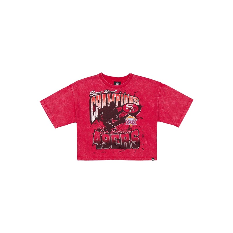 San Francisco 49ers Sport Classics Women’s Cropped T-Shirt