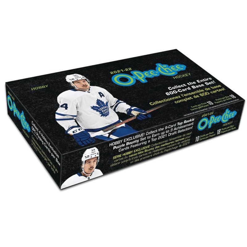 Upper Deck 21-22 NHL O-Pee-Chee Hockey Trading Card Hobby Box