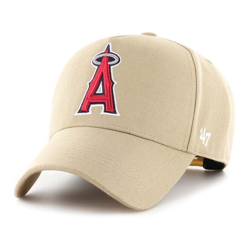 Los Angeles Angels 47 MLB Team MVP DT Snapback Hat – Khaki