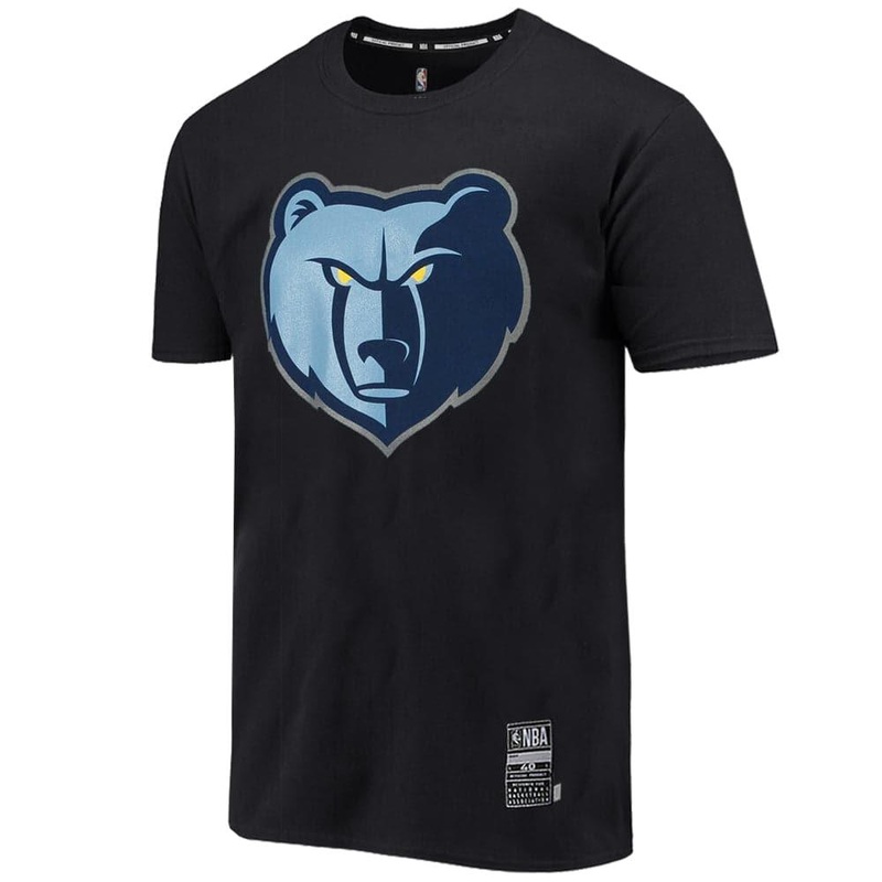 Memphis Grizzlies NBA Essentials Team Logo T-Shirt – Black