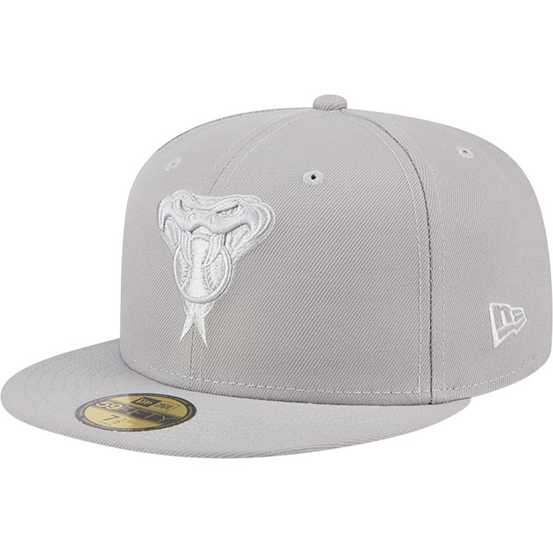 MLB Arizona Diamondbacks New Era Gray on Gray 59FIFTY Fitted Hat