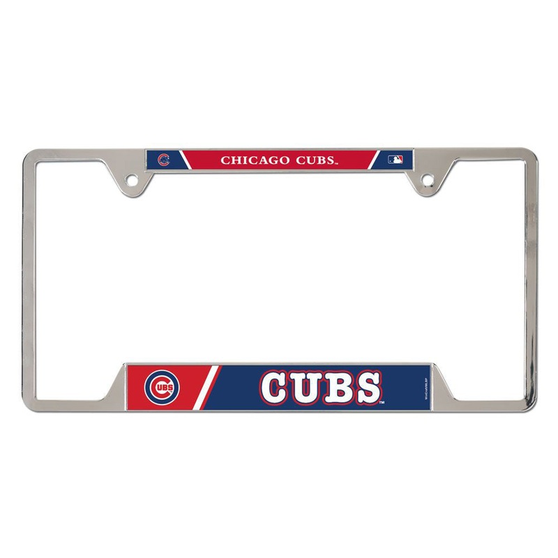 MLB Chicago Cubs WinCraft Metal License Plate Frame