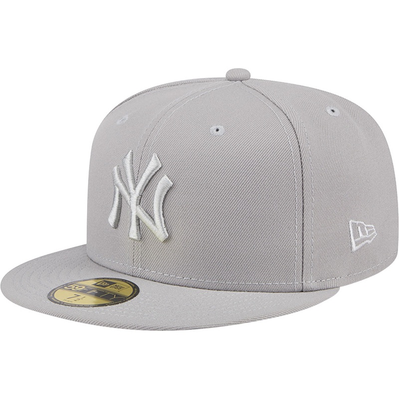 MLB New York Yankees New Era Gray on Gray 59FIFTY Fitted Hat