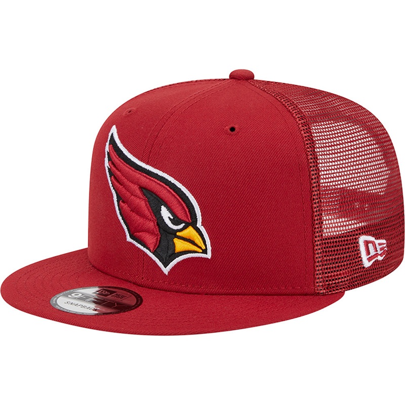 NFL Arizona Cardinals New Era Trucker 9FIFTY Snapback Hat – Red