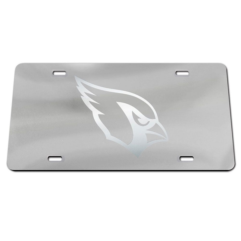 NFL Arizona Cardinals WinCraft Frosted License Plate