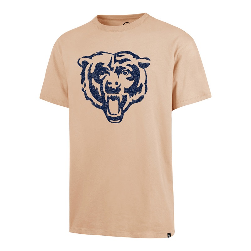 NFL Chicago Bears ’47 Dusted Imprint River T-Shirt – Khaki