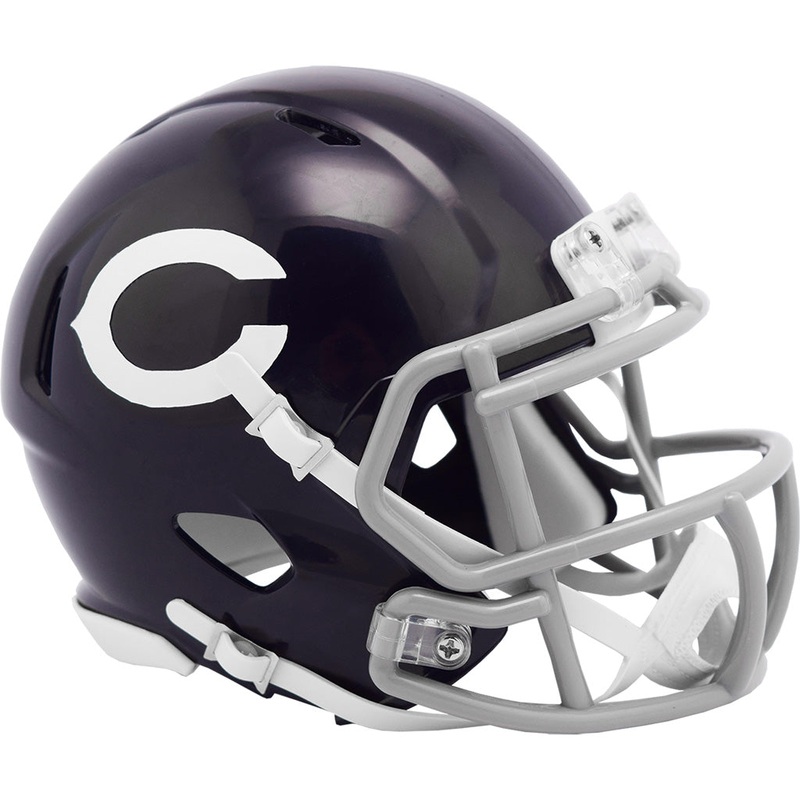 NFL Chicago Bears Riddell ’62 Throwback Mini Speed Helmet