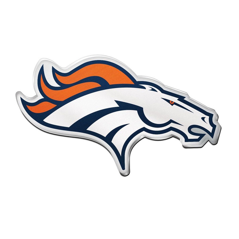 NFL Denver Broncos WinCraft Logo Auto Emblem