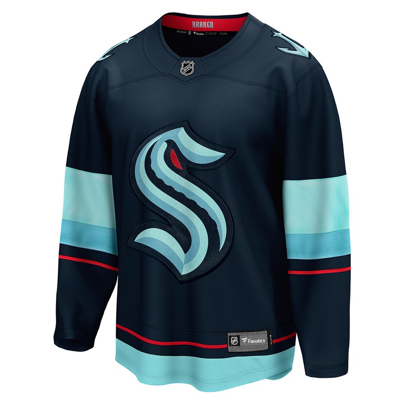 NHL Seattle Kraken Fanatics Home Breakaway Replica Jersey