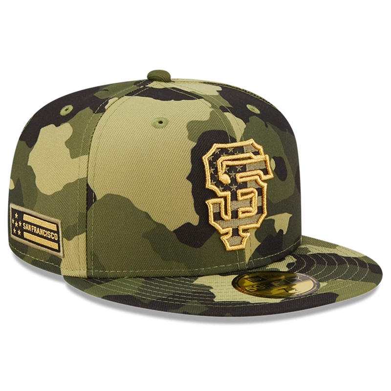 San Francisco Giants New Era MLB 2022 Armed Forces 59FIFTY Fitted Hat – Camo