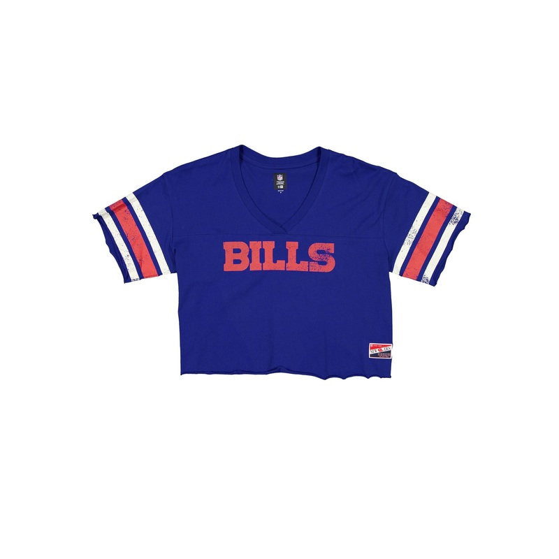 Buffalo Bills Throwback Cropped Women’s T-Shirt