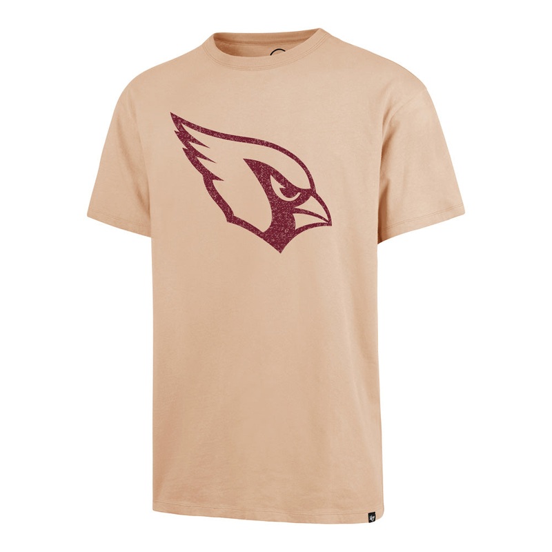 NFL Arizona Cardinals ’47 Dusted Imprint River T-Shirt – Khaki
