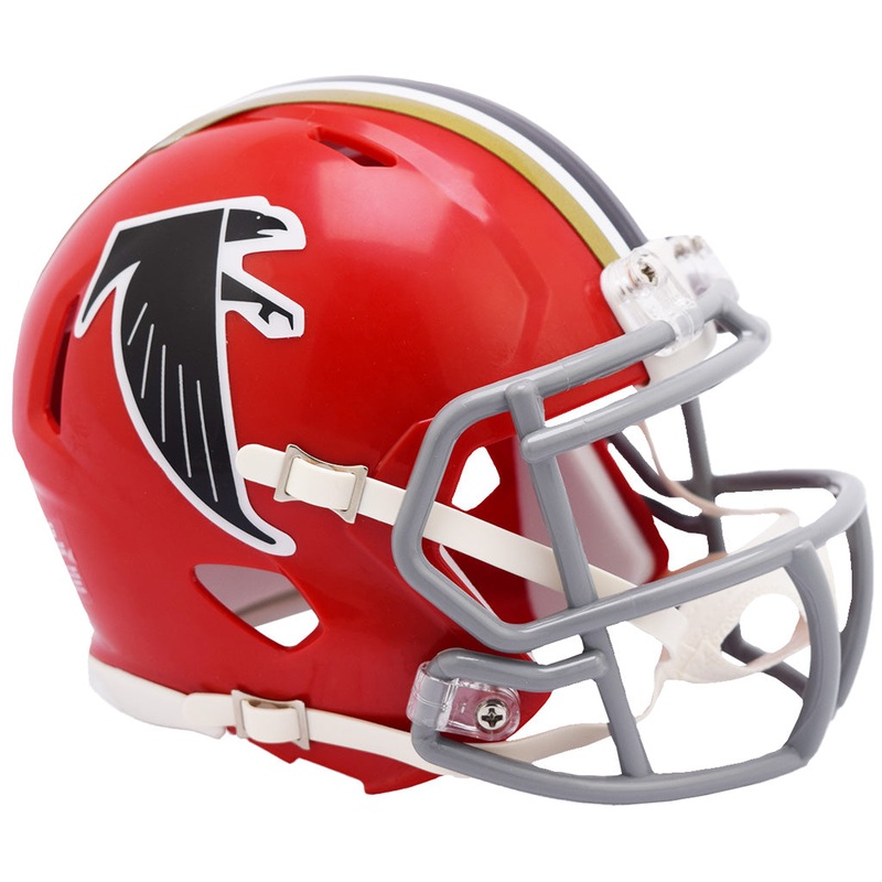 NFL Atlanta Falcons Riddell ’66 Throwback Mini Speed Helmet
