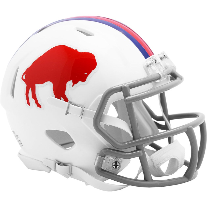 NFL Buffalo Bills Riddell ’65 Throwback Mini Speed Helmet