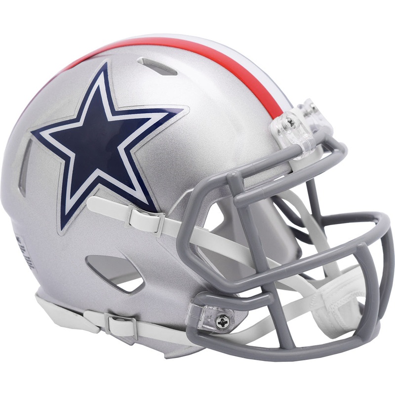 NFL Dallas Cowboys Riddell ’76 Throwback Mini Speed Helmet
