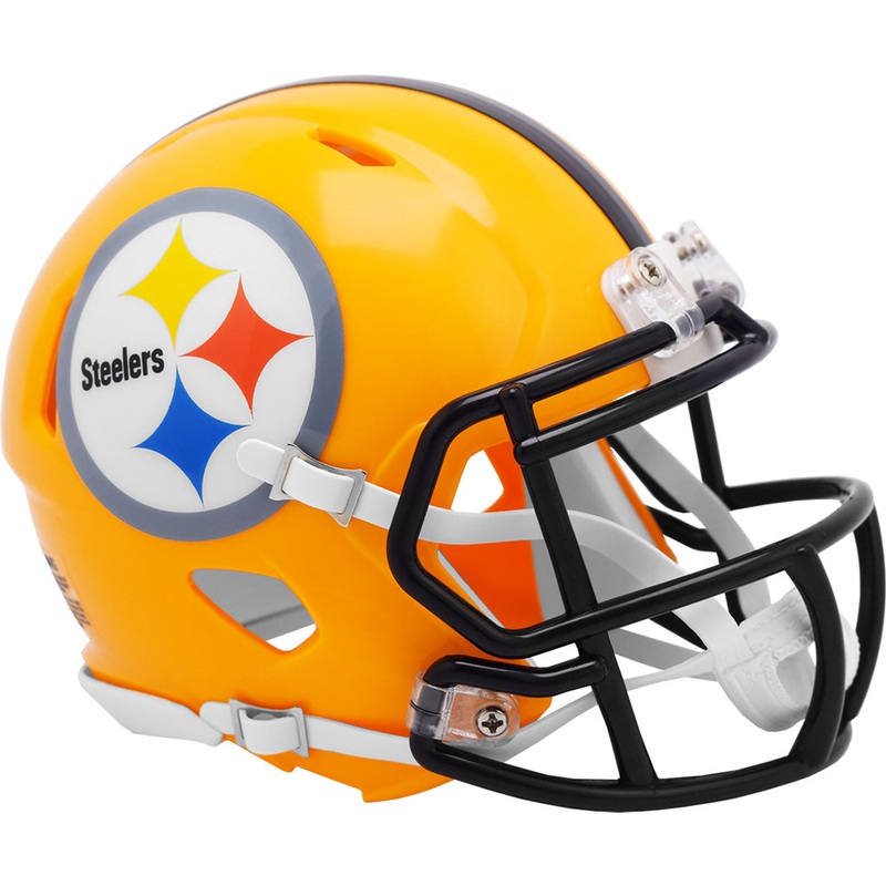 NFL Pittsburgh Steelers Riddell ’07 Throwback Mini Speed Helmet