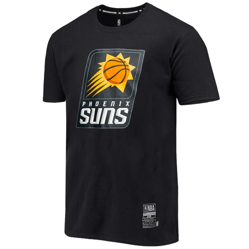 Phoenix Suns NBA Essentials Team Logo T-Shirt – Black