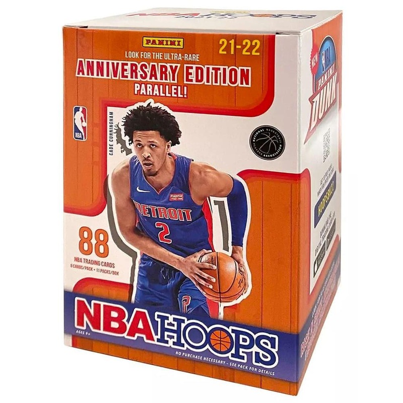 2021-22 NBA Panini Hoops Basketball Blaster Trading Card Box