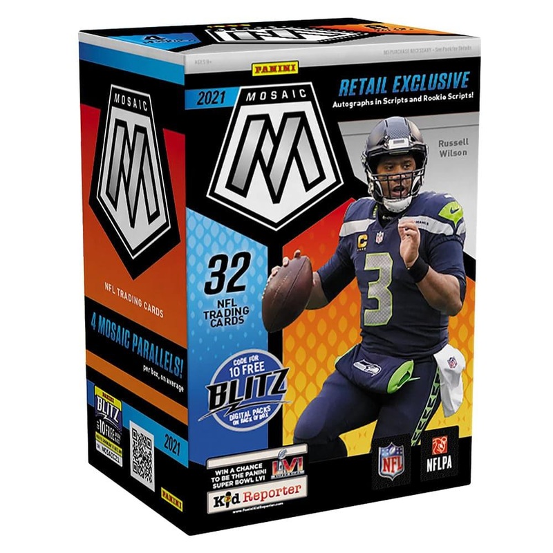 2021 Panini NFL Mosaic Football Blaster Trading Card Box