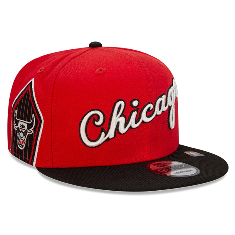 Chicago Bulls New Era NBA 21-22 City Edition 9FIFTY Snapback Hat – Red