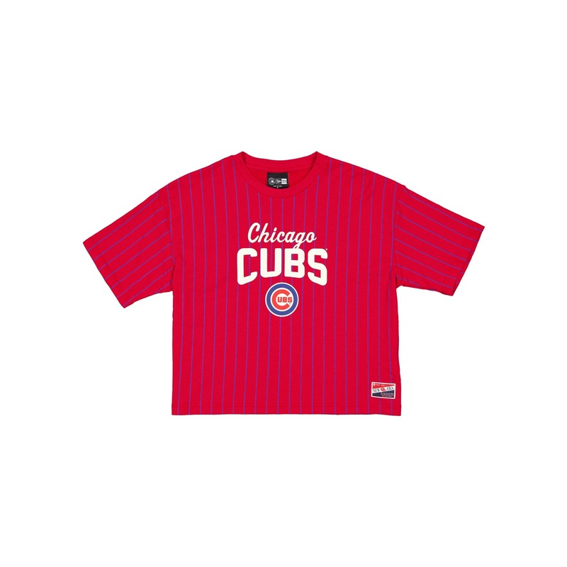 Chicago Cubs Throwback Pinstripe Women’s T-Shirt