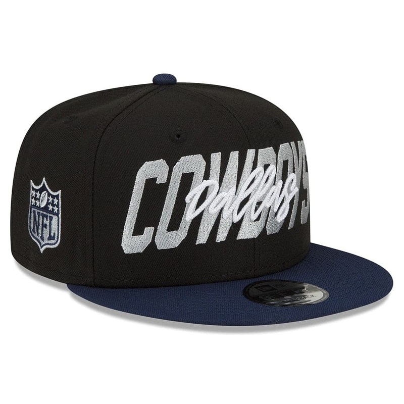 Dallas Cowboys New Era NFL 2022 Draft On-Stage 9FIFTY Snapback Hat – Black