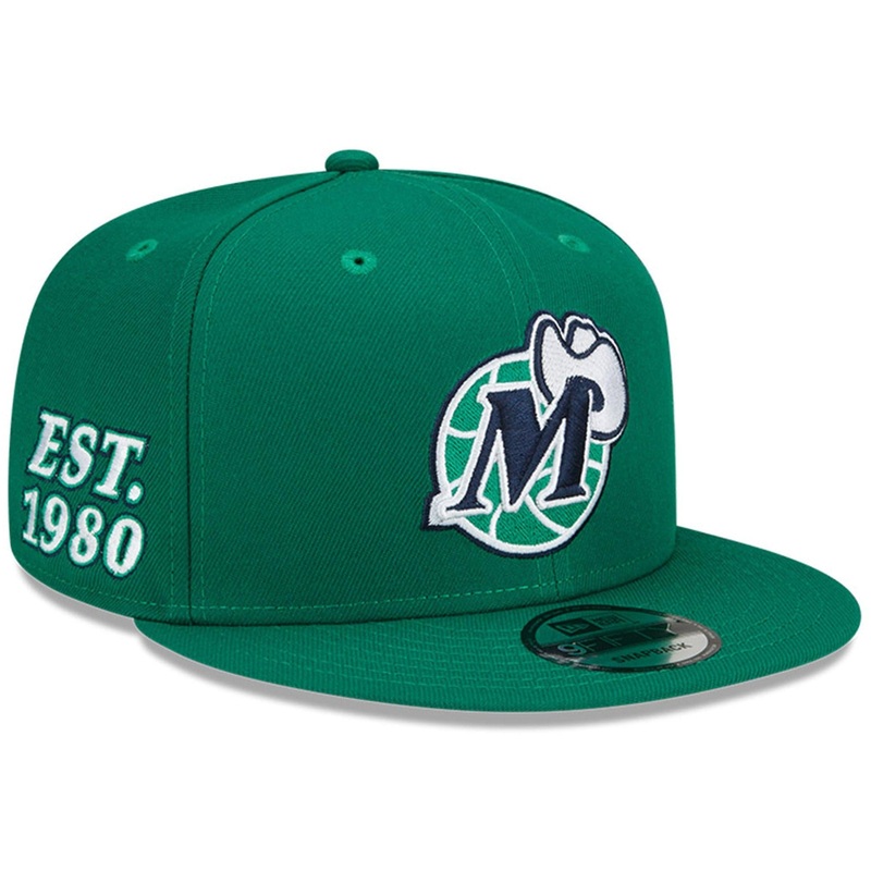 Dallas Mavericks New Era NBA 21-22 City Edition ALT 9FIFTY Snapback Hat – Green