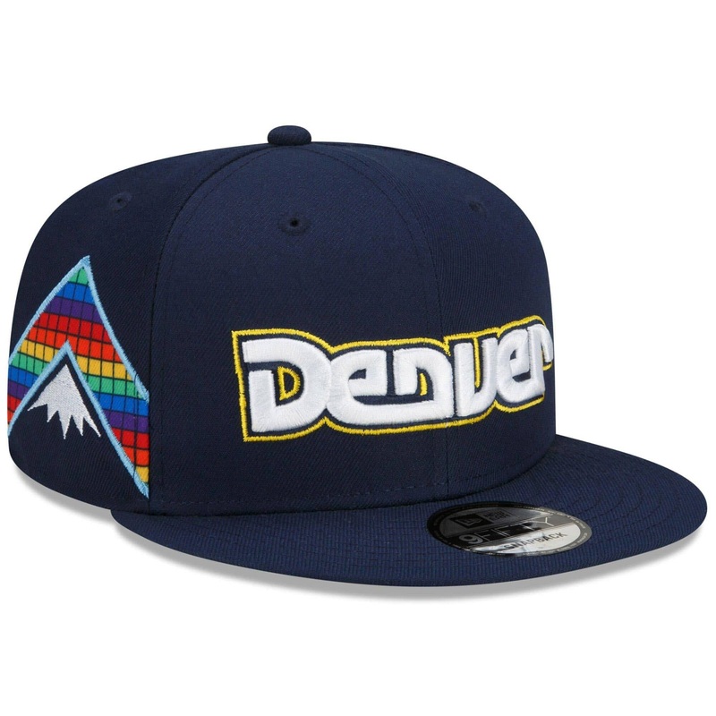 Denver Nuggets New Era NBA 21-22 City Edition 9FIFTY Snapback Hat – Navy