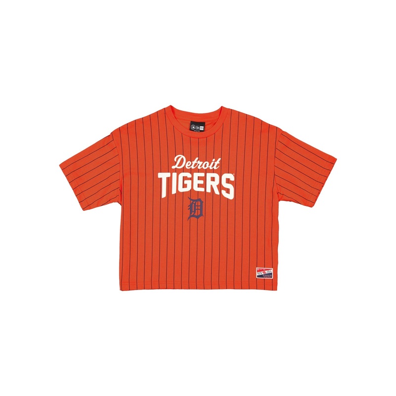 Detroit Tigers Throwback Pinstripe Women’s T-Shirt