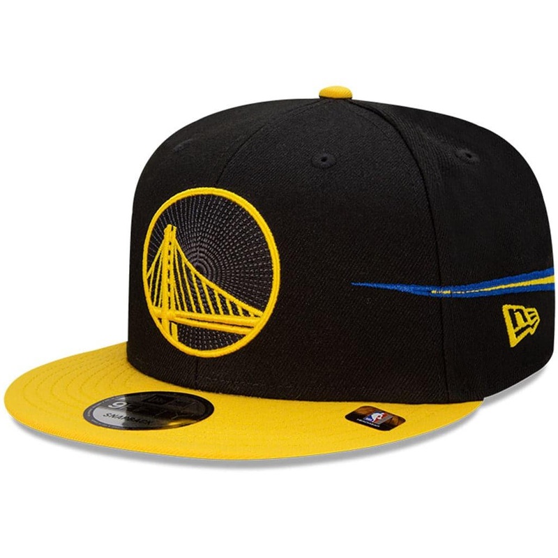 Golden State Warriors New Era NBA 21-22 City Edition 9FIFTY Snapback Hat – Black