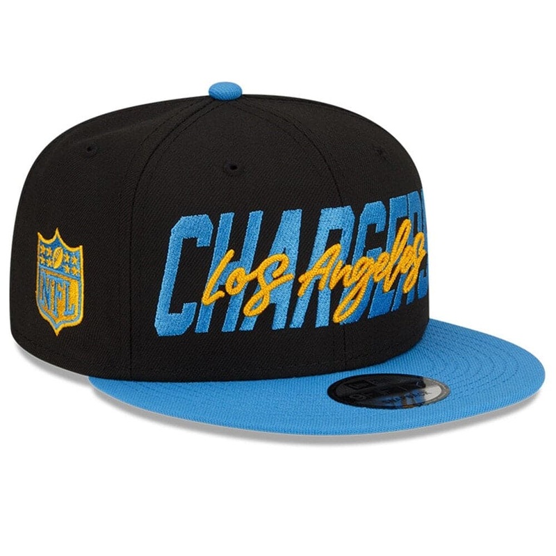 Los Angeles Chargers New Era NFL 2022 Draft On-Stage 9FIFTY Snapback Hat – Black