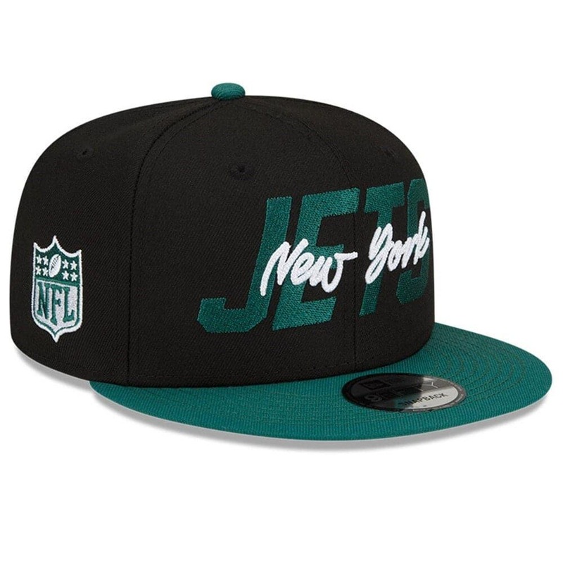 New York Jets New Era NFL 2022 Draft On-Stage 9FIFTY Snapback Hat – Black