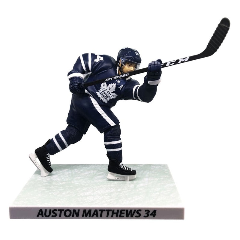 Auston Matthews Toronto Maple Leafs Imports Dragon NHL 6″ Figure – Blue