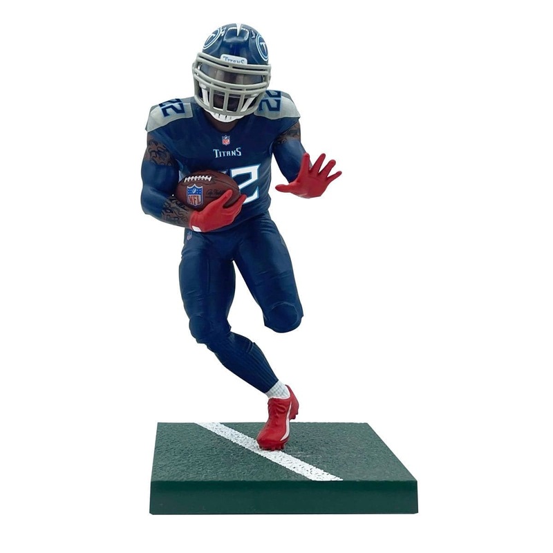 Derrick Henry Tennessee Titans Imports Dragon NFL 6″ Figure – Navy