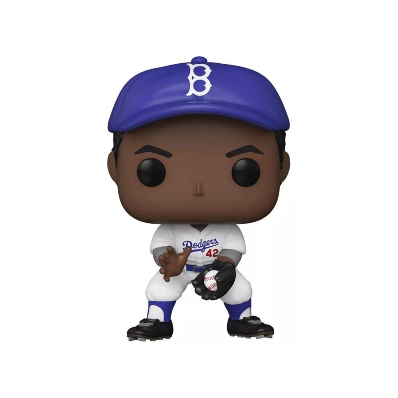 Jackie Robinson Los Angeles Dodgers Funko MLB Icons Pop Figure – White