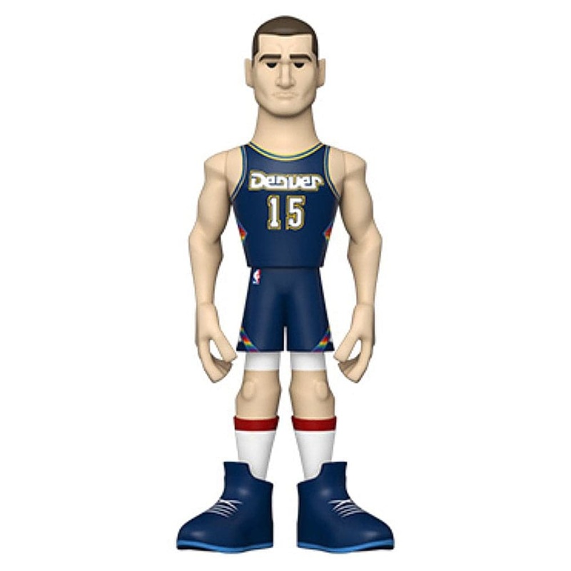 Nikola Jokic Denver Nuggets Funko NBA 5″ Vinyl Gold Figure – Navy