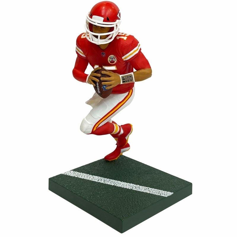 Patrick Mahomes Kansas City Chiefs Imports Dragon NFL 6″ Figure – Red