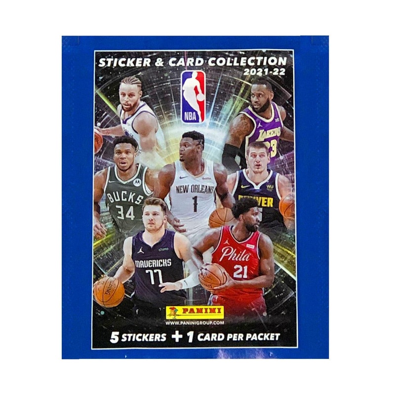 2021-22 Panini NBA Sticker & Trading Card Pack