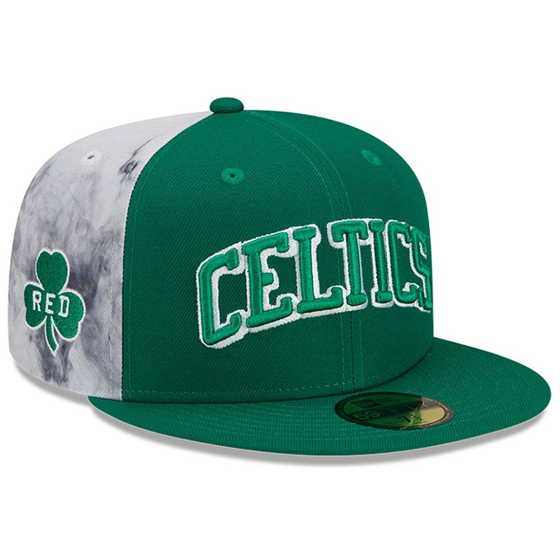 Boston Celtics New Era NBA 21-22 City Edition 59FIFTY Fitted Hat – Green