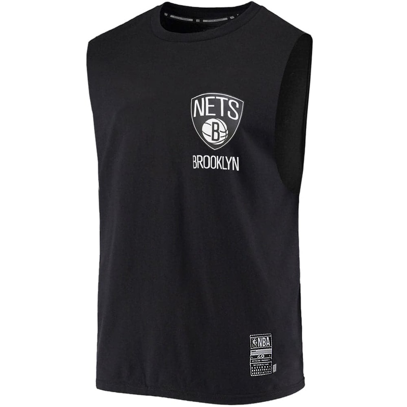 Brooklyn Nets NBA Essentials Flip/Flip Muscle Tank – Black