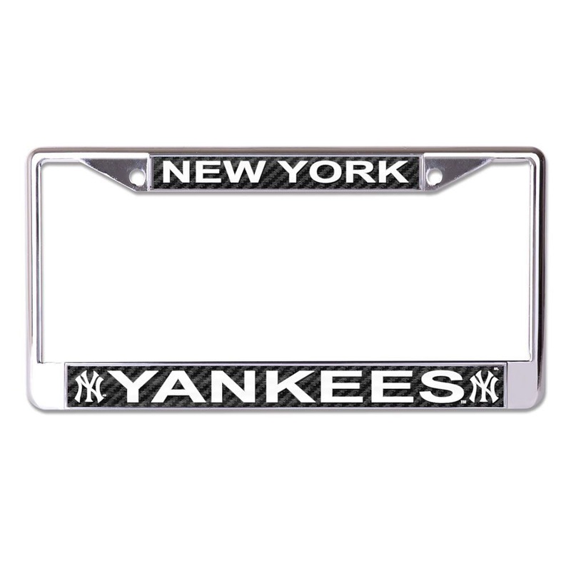 MLB New York Yankees WinCraft Carbon License Plate Frame