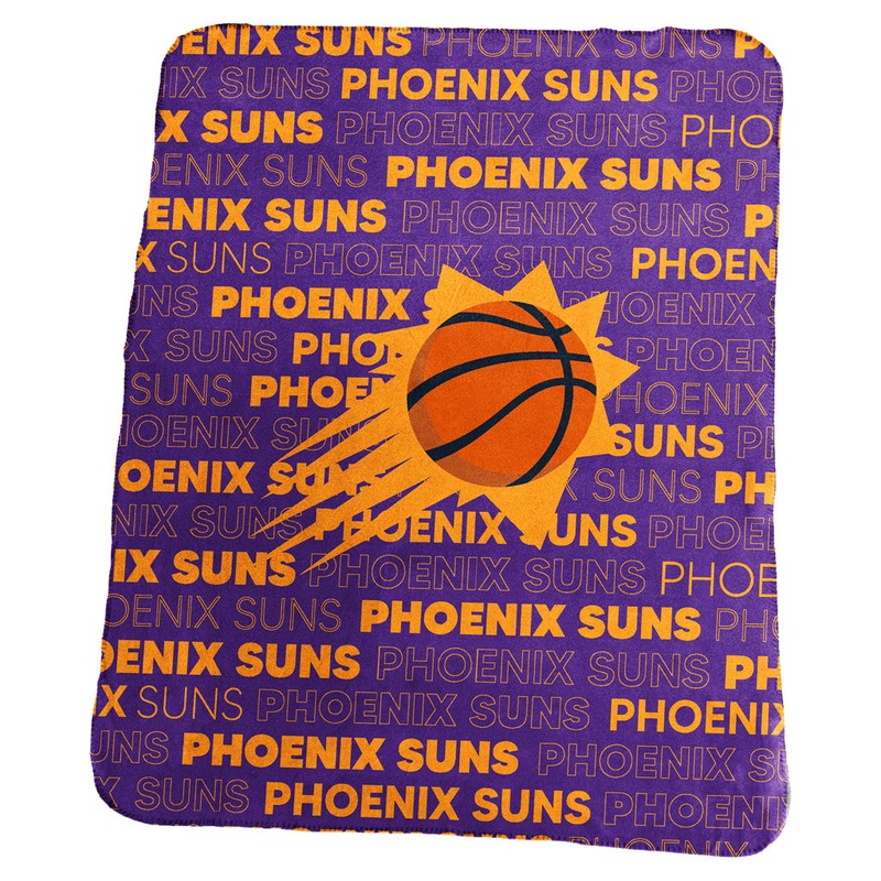 NBA Phoenix Suns Logo Brands 50×60 Classic Fleece Blanket