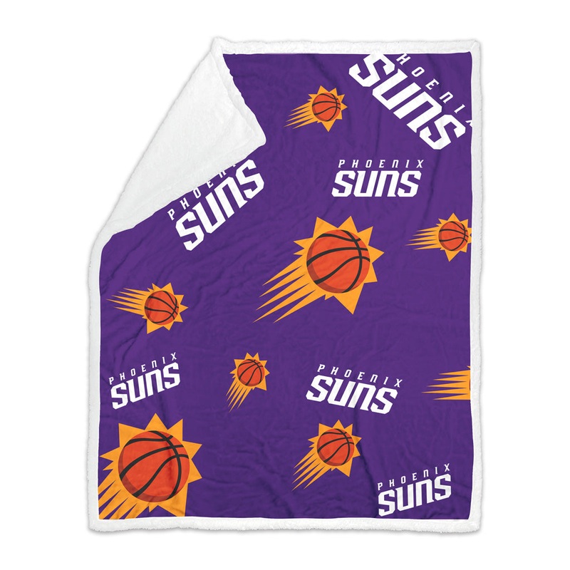 NBA Phoenix Suns Logo Brands 50×60 Sherpa